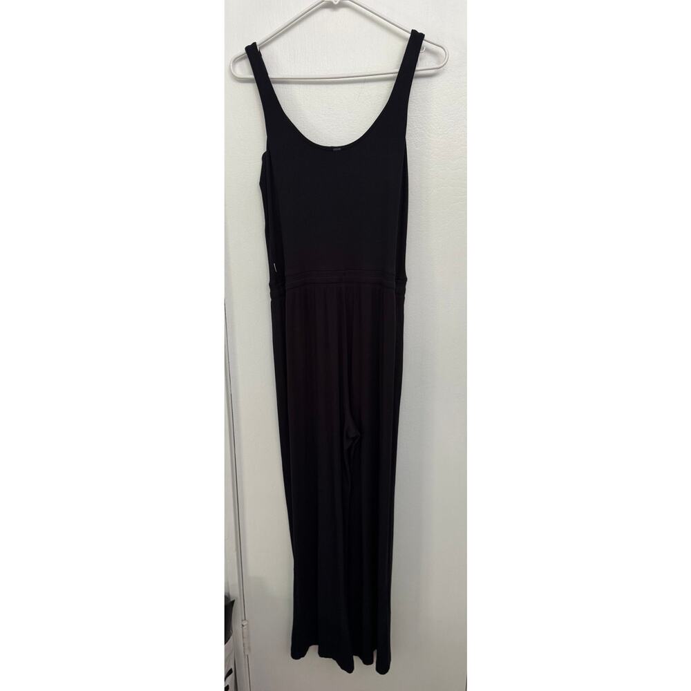 Vuori Women's Pose Scoop Neck Jumpsuit in Black Size Medium - Picture 4 of 6